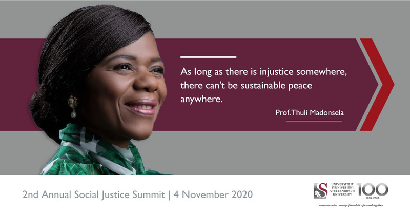 The Second Annual Social Justice Summit, 4 November 2020