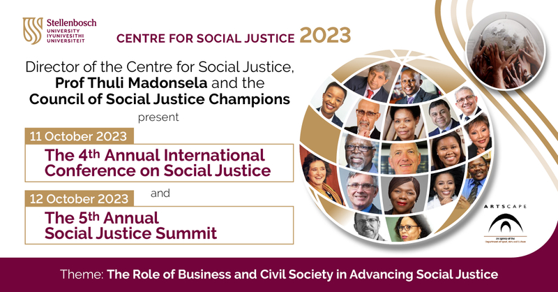 The 4th International Conference on Social Justice and the 5th Social Justice Summit, 11-12 October 2023