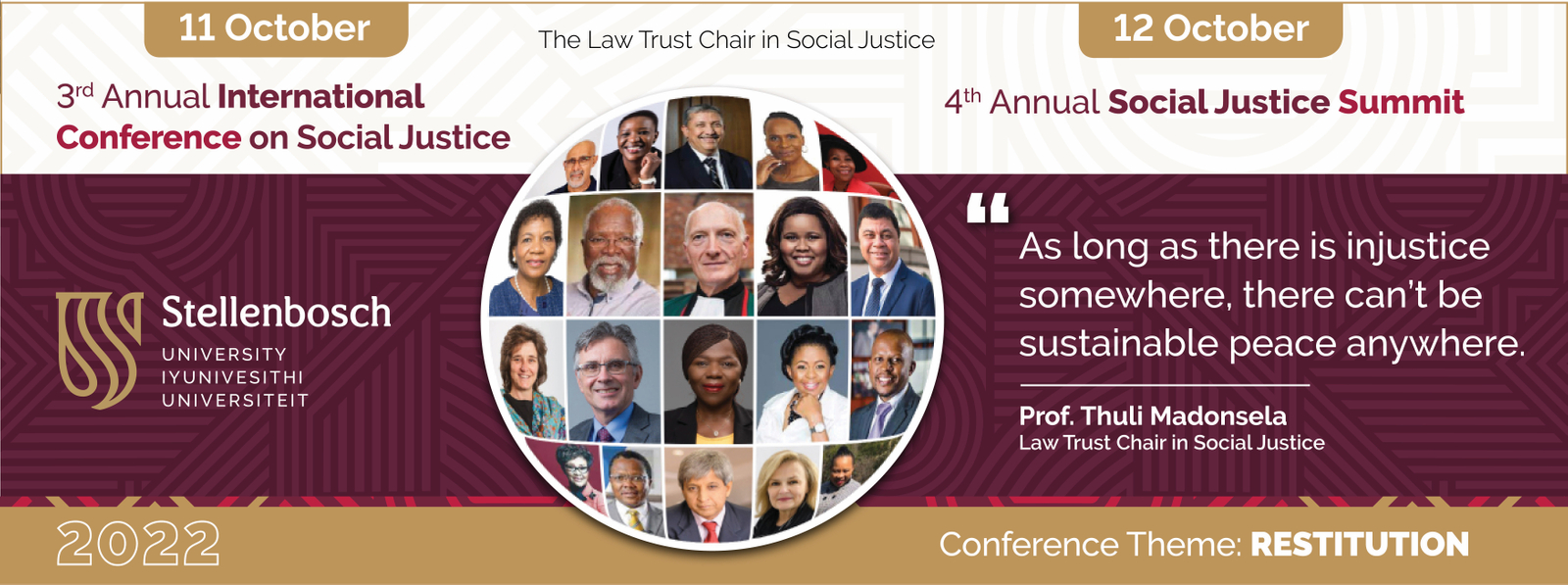 The 3rd International Conference on Social Justice and the 4th Social